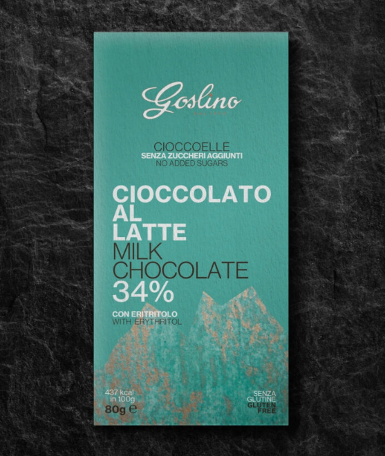 GOSLINO Czekolada Mleczna 34% - obrazek 2